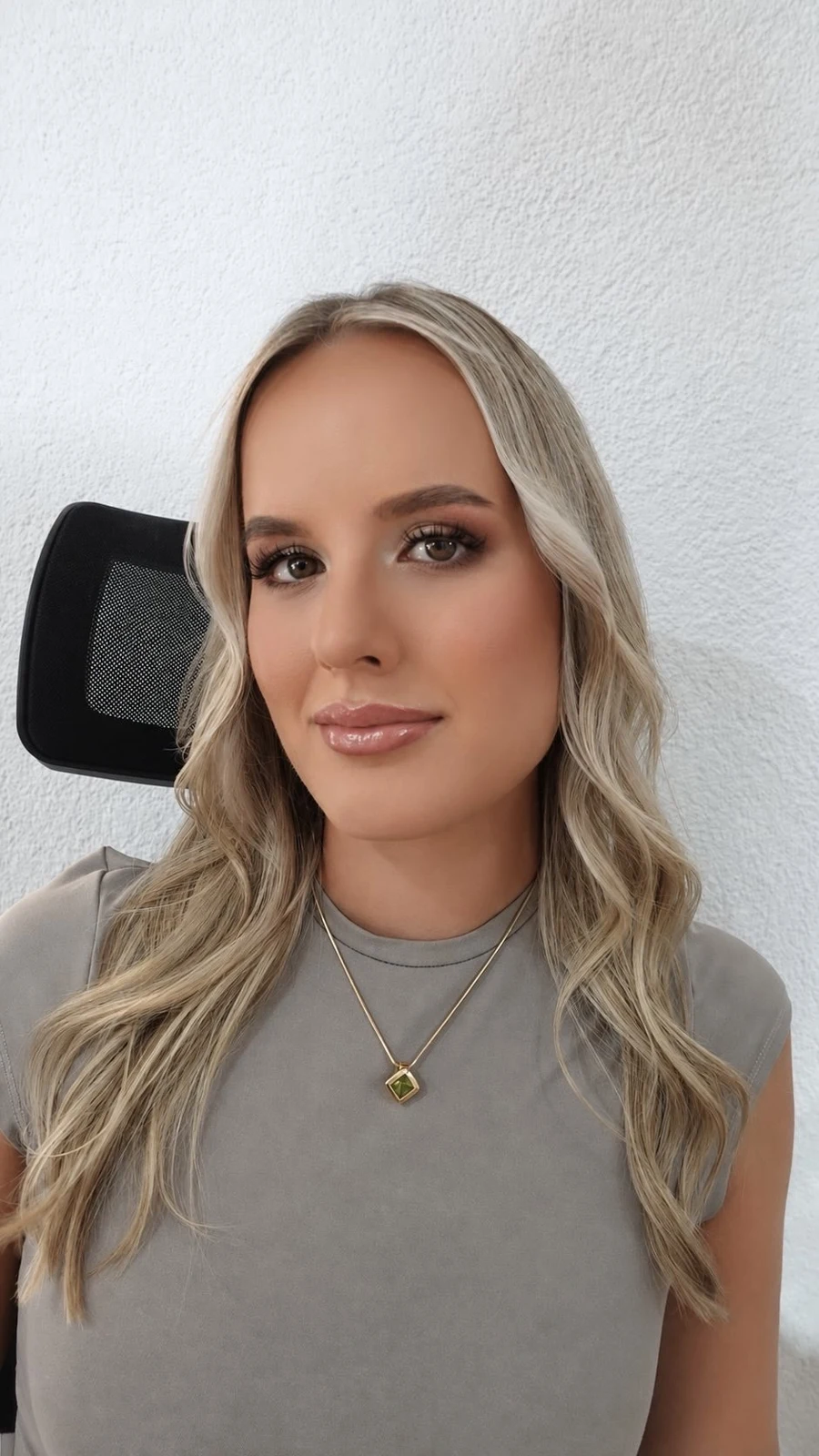 Look de maquilhagem realizado para Katja